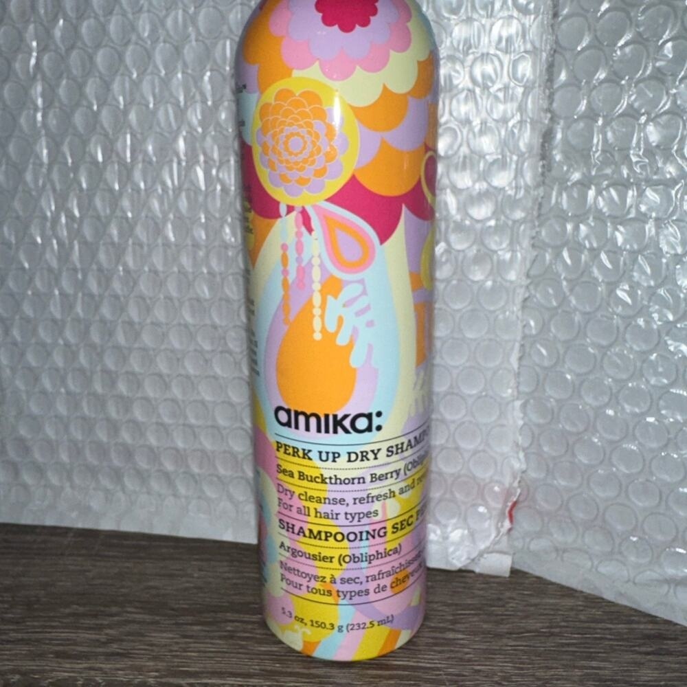 Amika dry shampoo perk up hair care